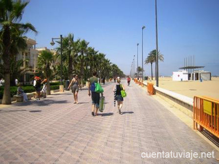 Paseo Mar�timo, Valencia